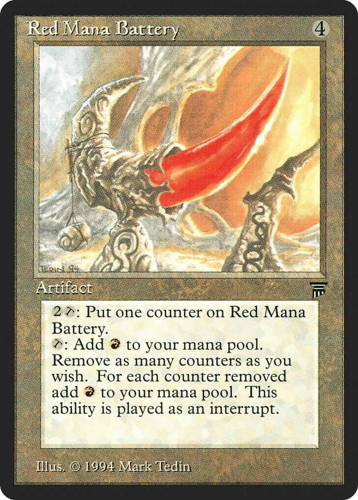 Red Mana Battery · Legends