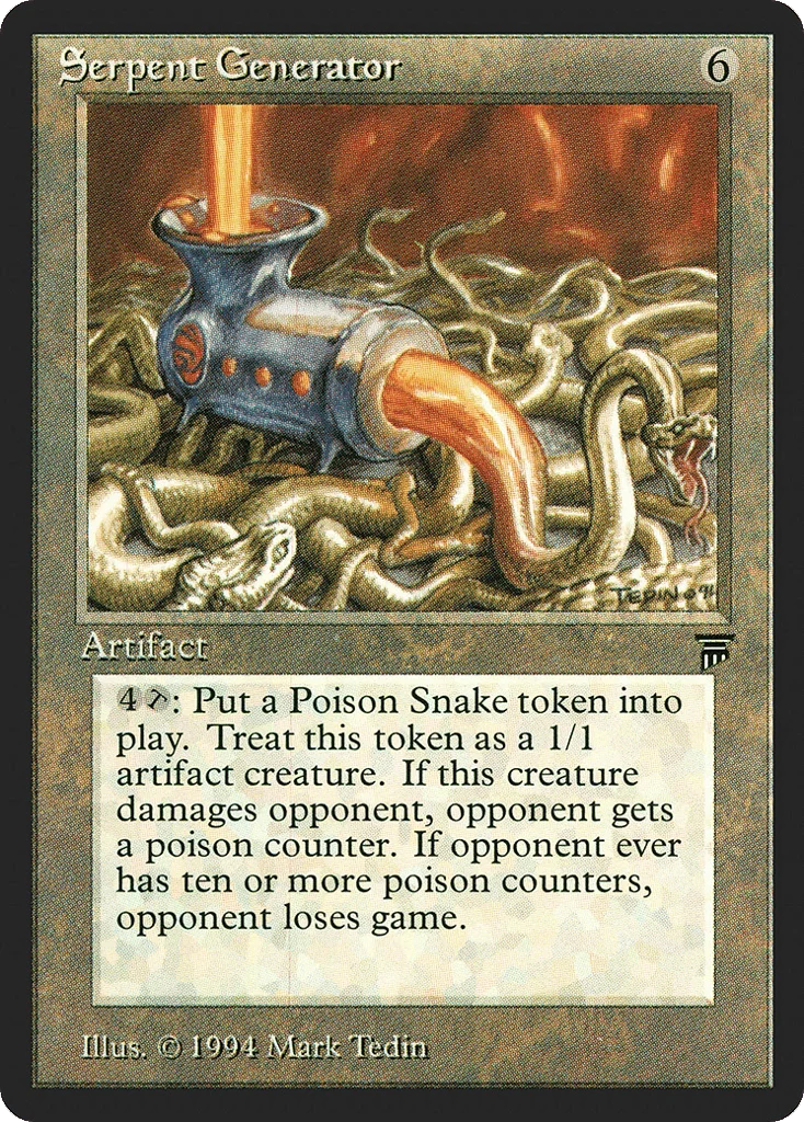 Serpent Generator · Legends