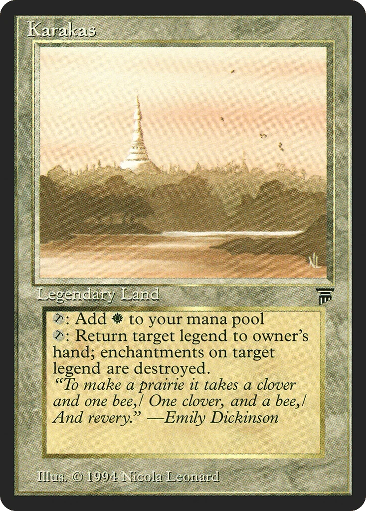 Karakas · Legends