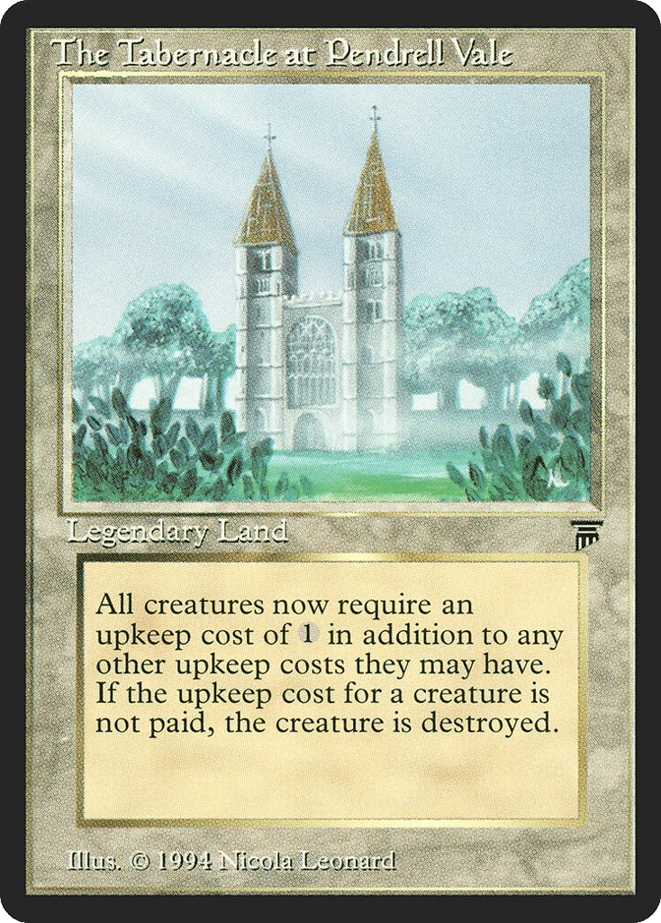 The Tabernacle at Pendrell Vale · Legends