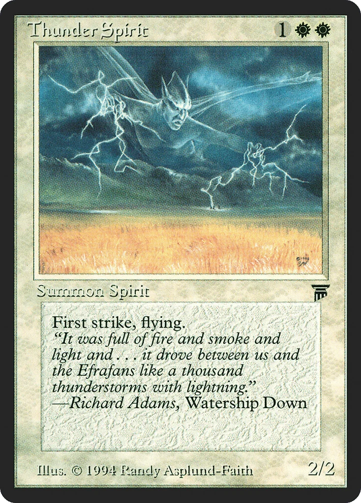 Thunder Spirit · Legends
