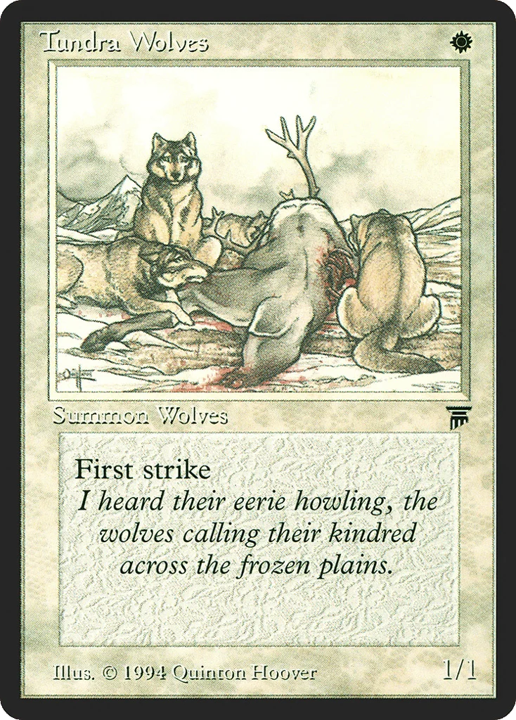 Tundra Wolves · Legends