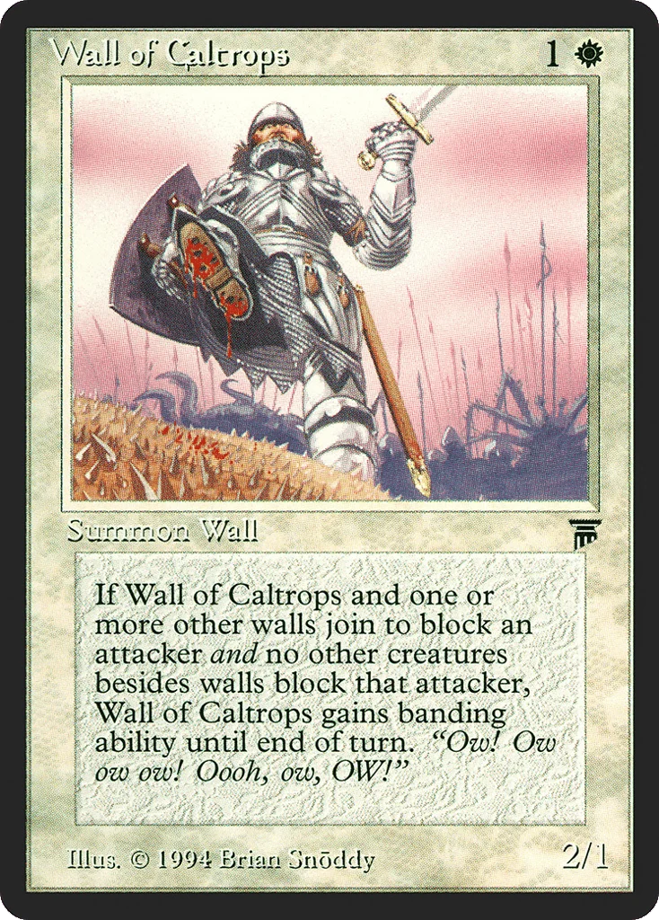 Wall of Caltrops · Legends