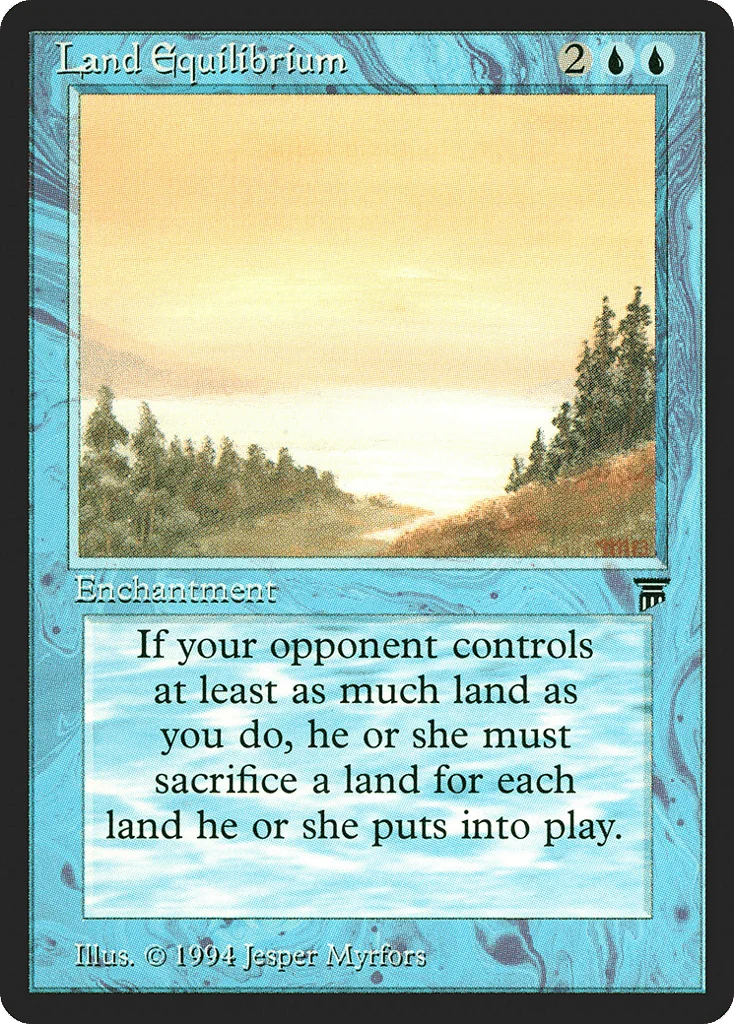 Land Equilibrium · Legends