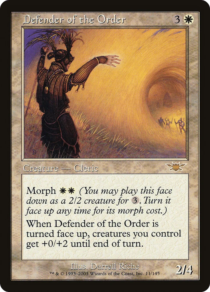 Defender of the Order · Legions