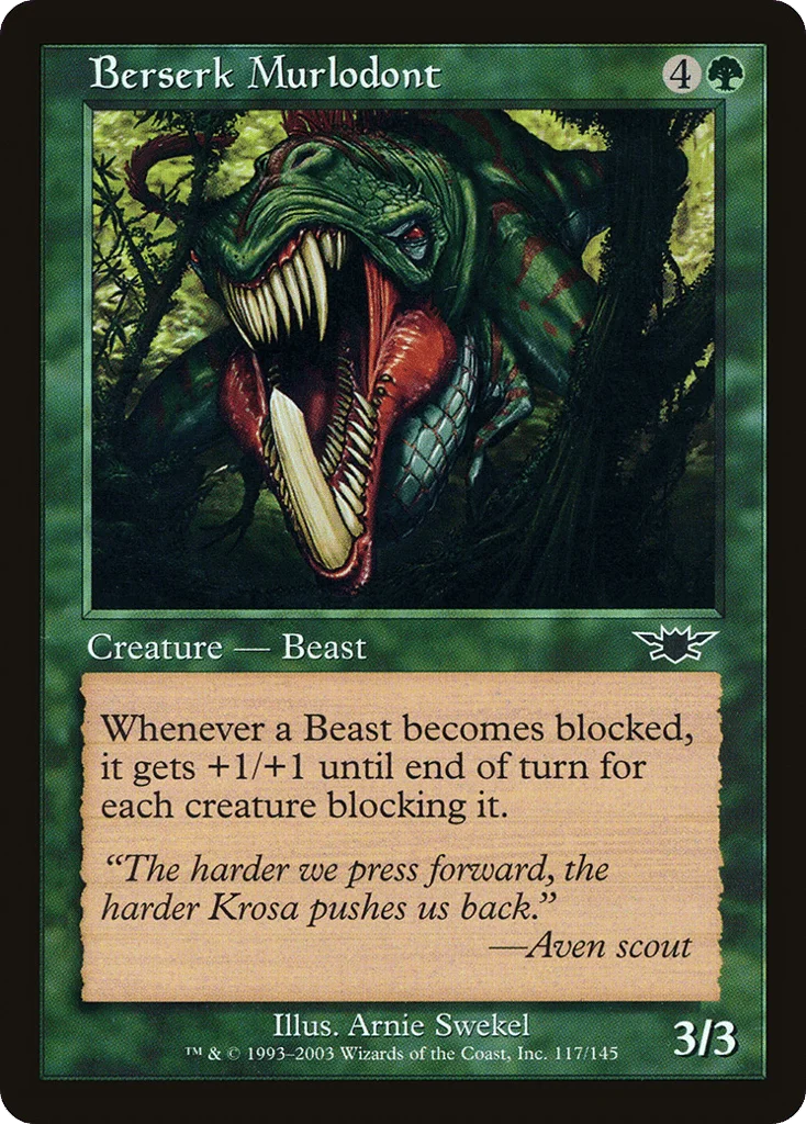 Berserk Murlodont · Legions