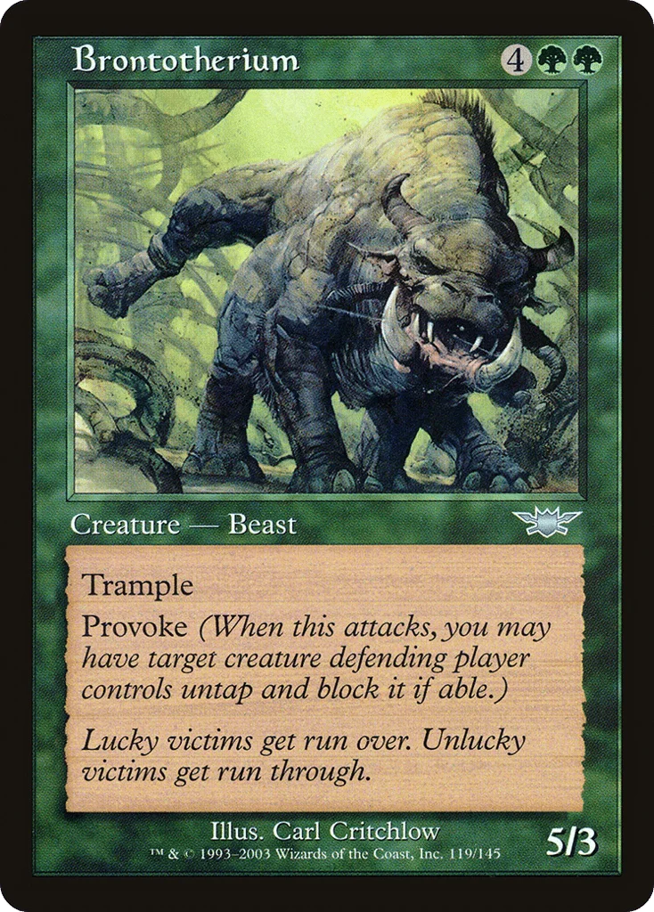 Brontotherium · Legions