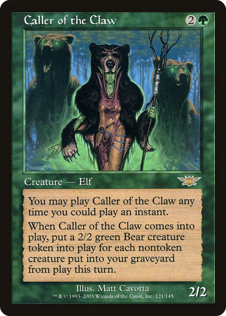 Caller of the Claw · Legions