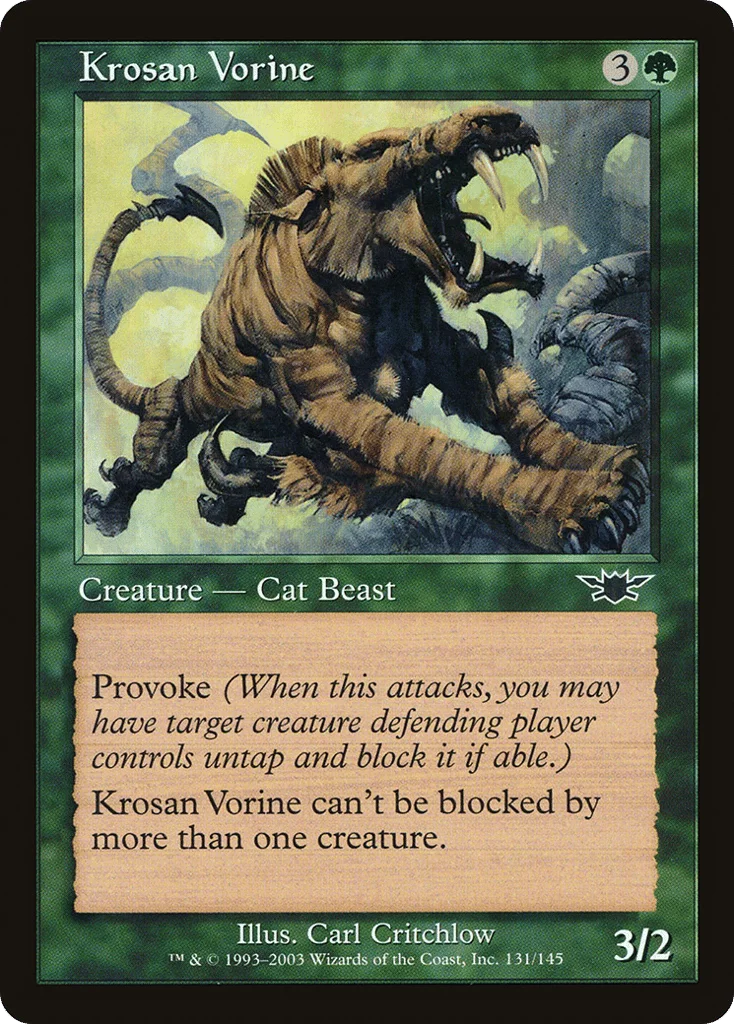 Krosan Vorine · Legions