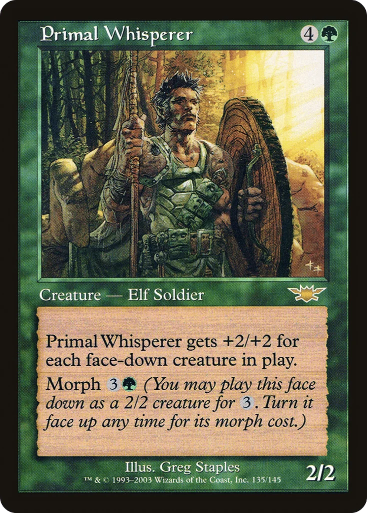 Primal Whisperer · Legions