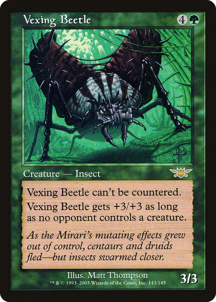 Vexing Beetle · Legions