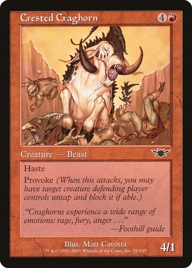 Crested Craghorn · Legions