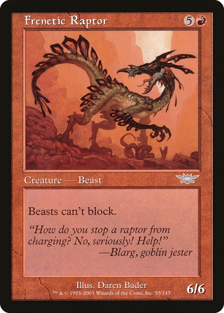 Frenetic Raptor · Legions