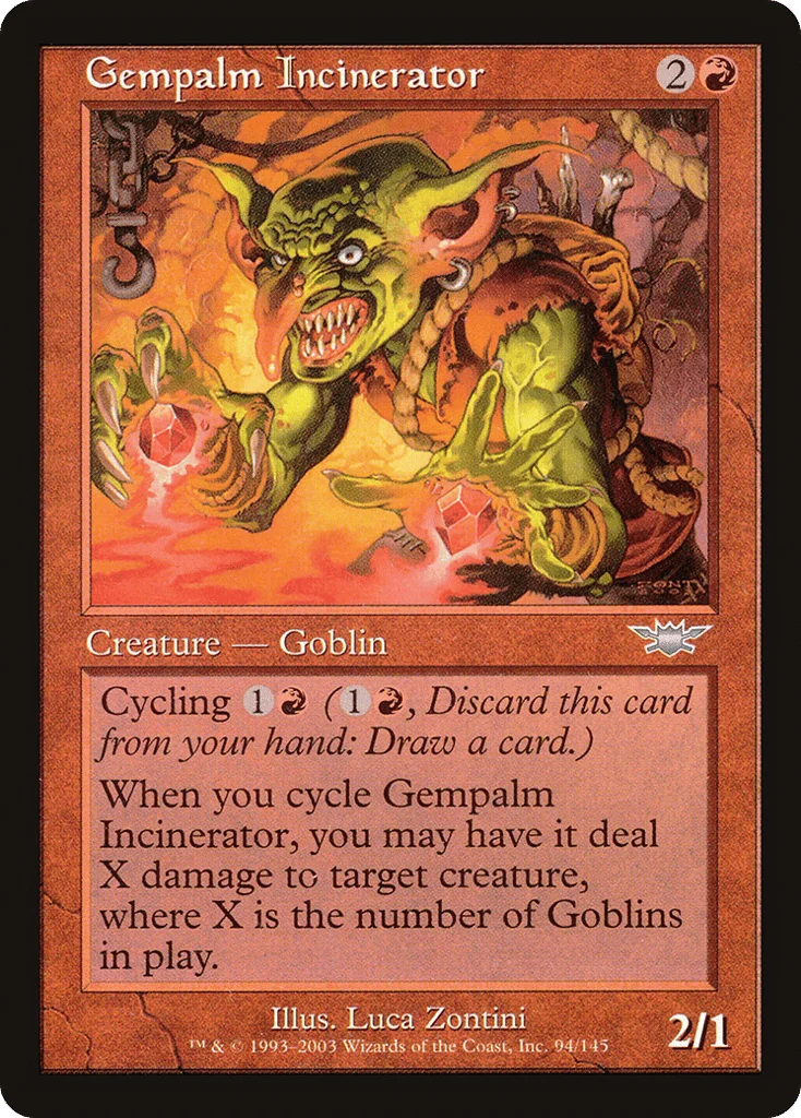Gempalm Incinerator · Legions