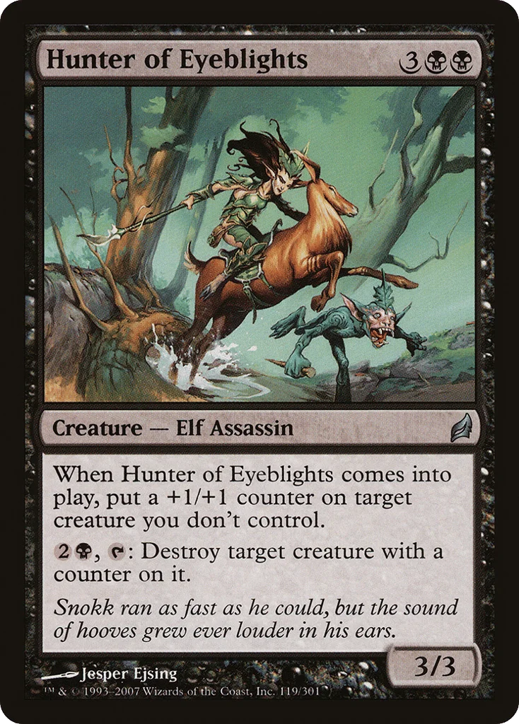 Hunter of Eyeblights · Lorwyn
