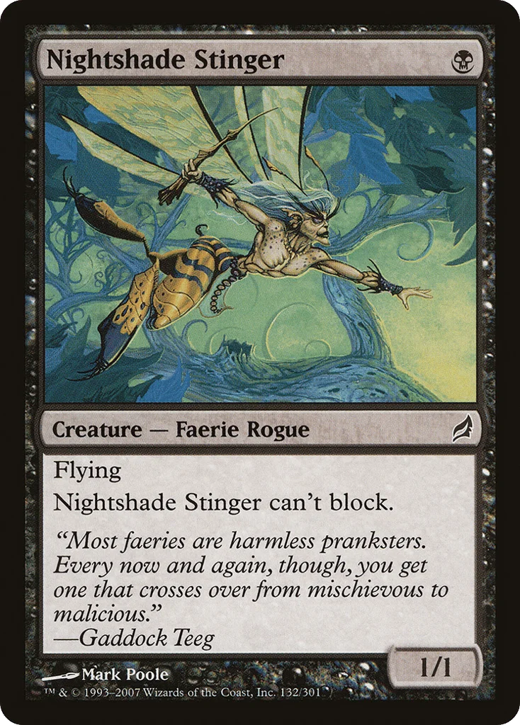 Nightshade Stinger · Lorwyn