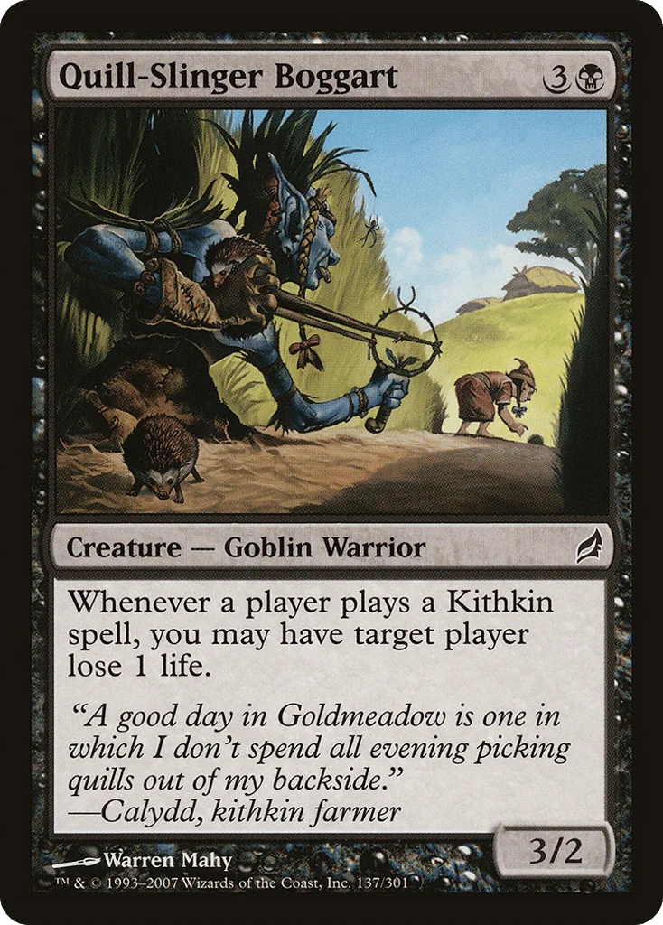 Quill-Slinger Boggart · Lorwyn
