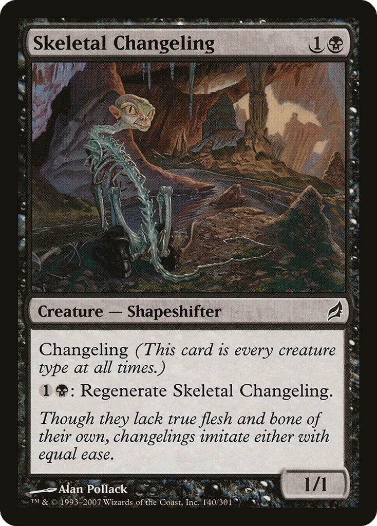 Skeletal Changeling · Lorwyn