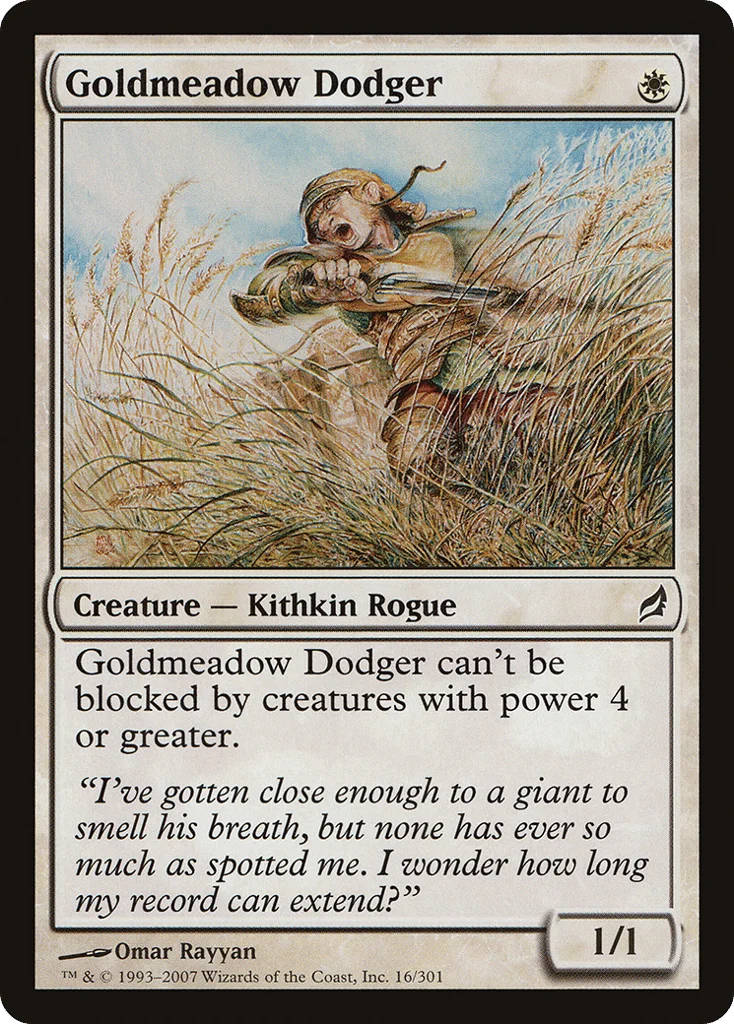 Goldmeadow Dodger · Lorwyn