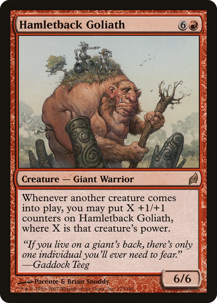 Hamletback Goliath · Lorwyn