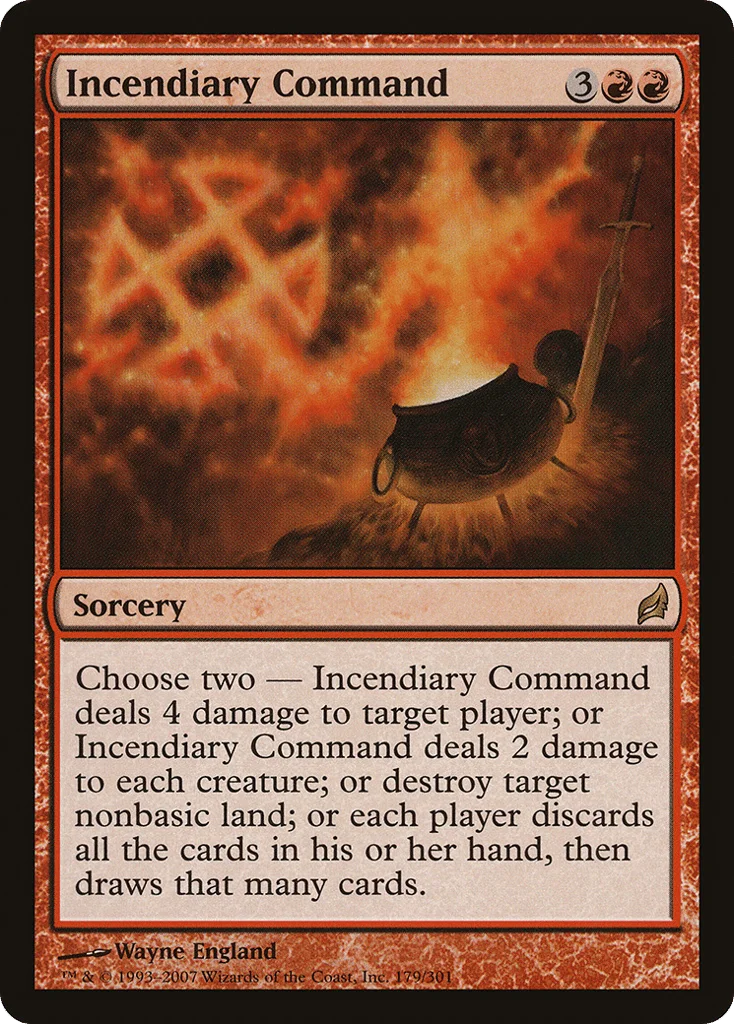 Incendiary Command · Lorwyn