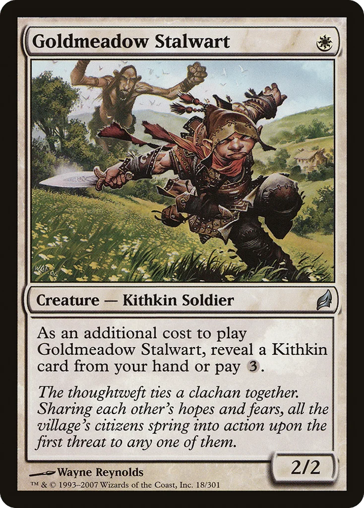Goldmeadow Stalwart · Lorwyn