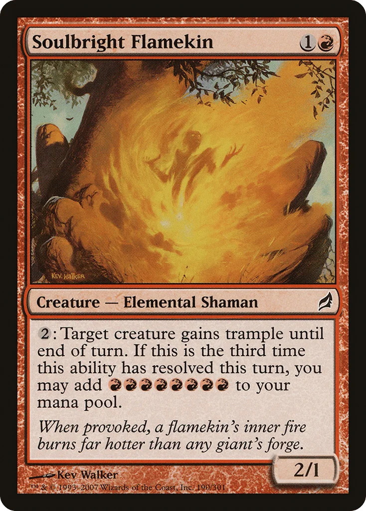 Soulbright Flamekin · Lorwyn