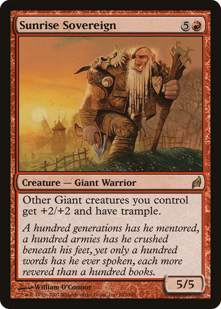 Sunrise Sovereign · Lorwyn