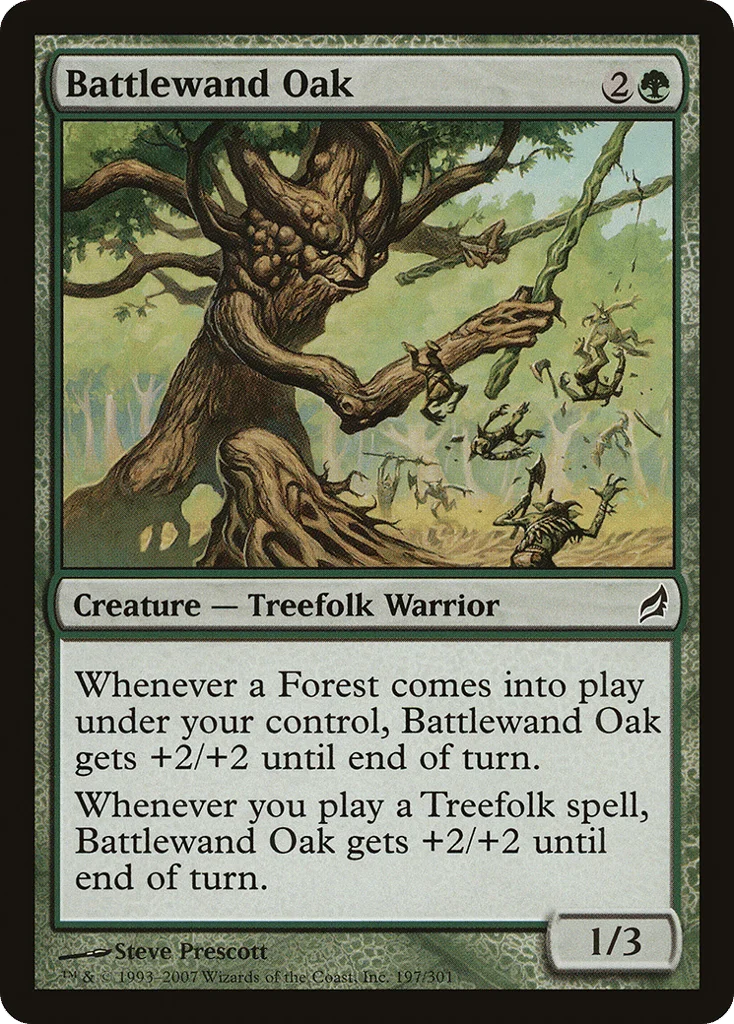 Battlewand Oak · Lorwyn