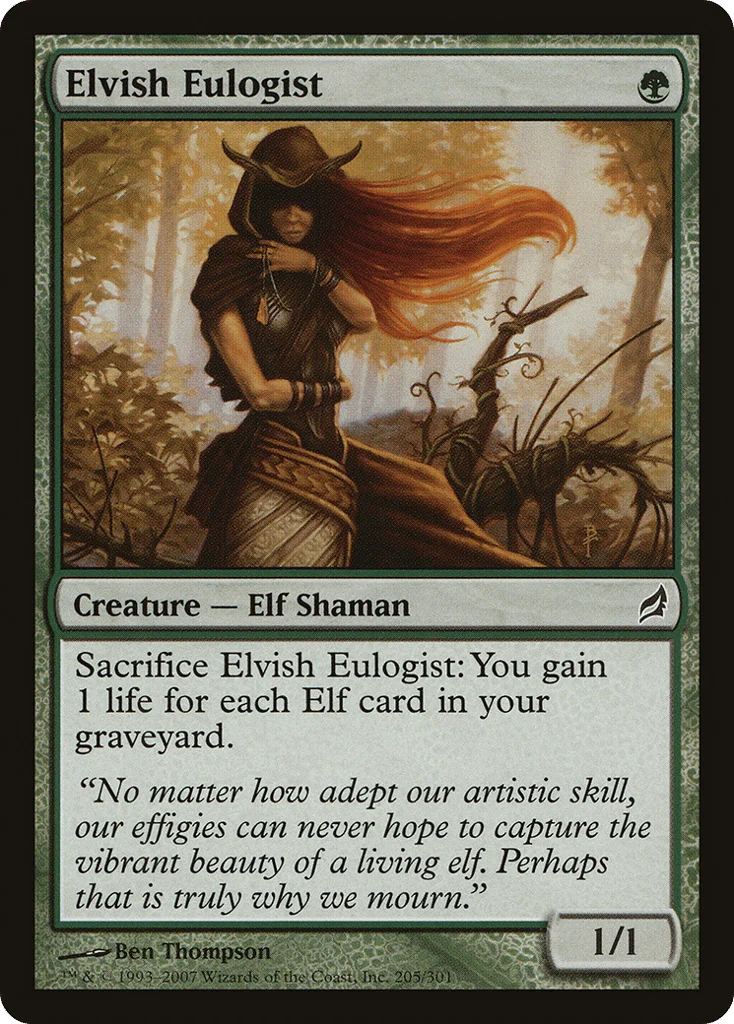 Elvish Eulogist · Lorwyn
