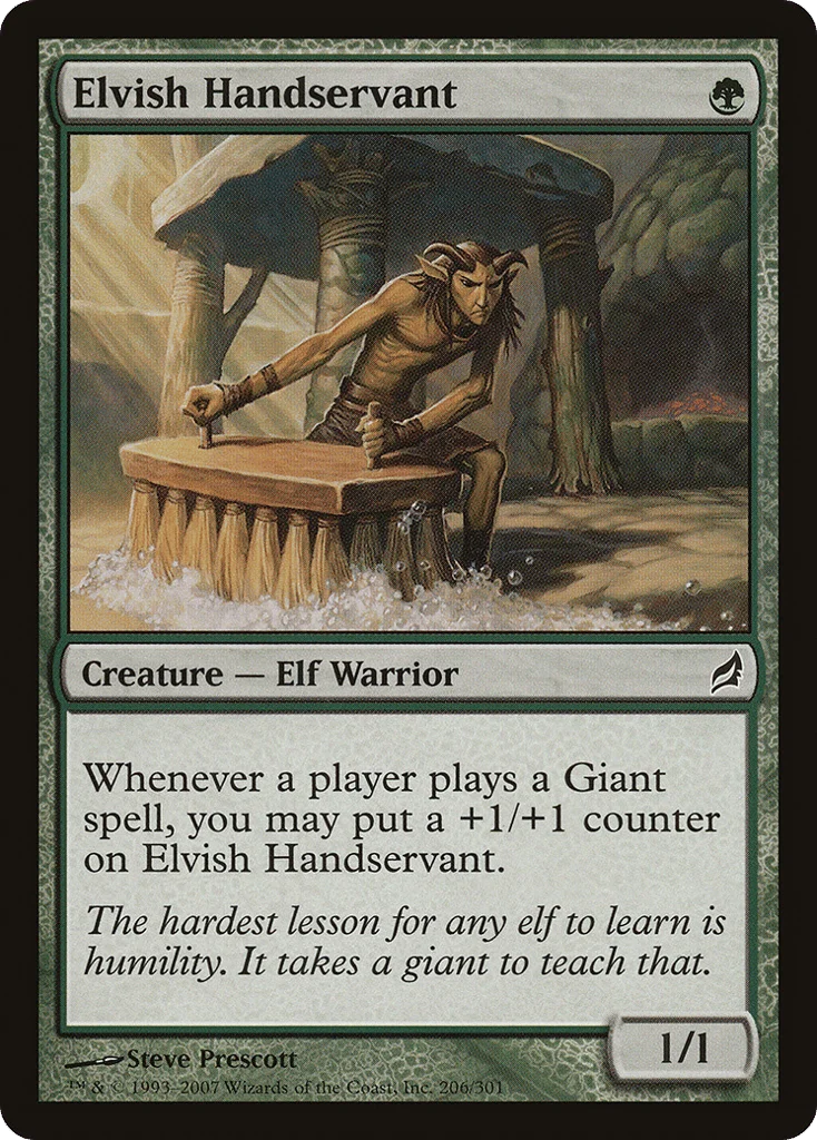 Elvish Handservant · Lorwyn