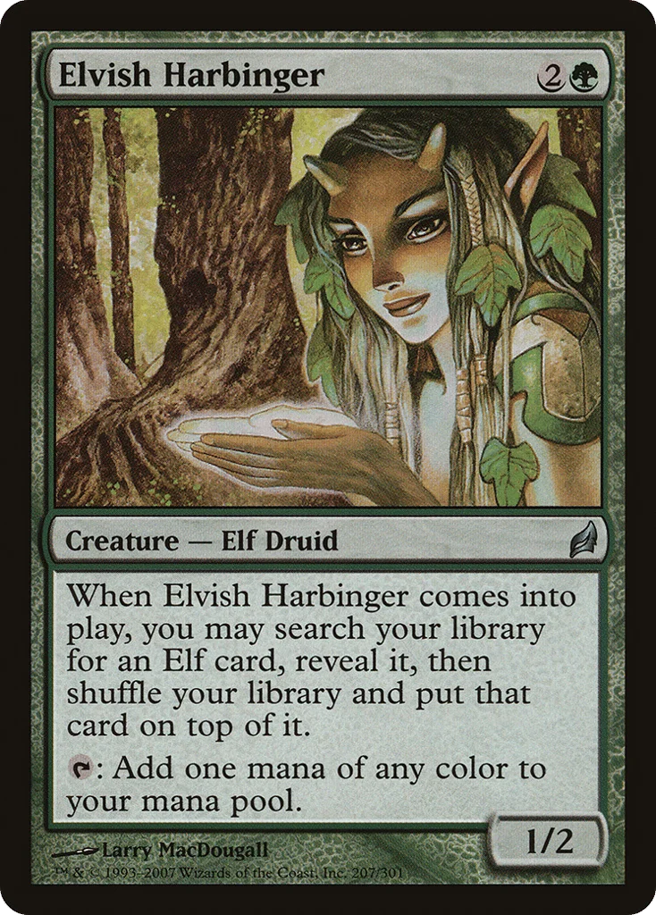 Elvish Harbinger · Lorwyn