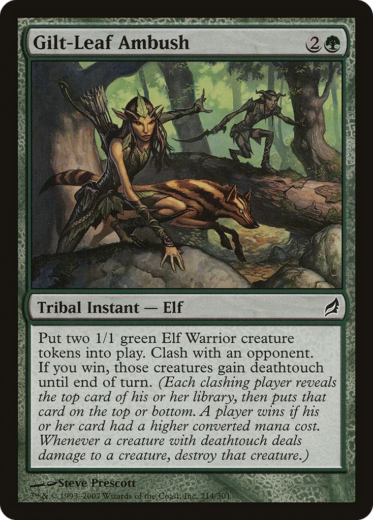 Gilt-Leaf Ambush · Lorwyn