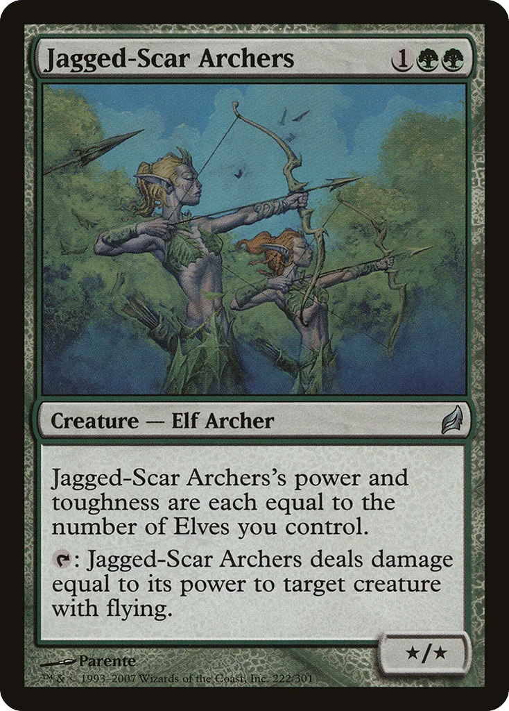 Jagged-Scar Archers · Lorwyn
