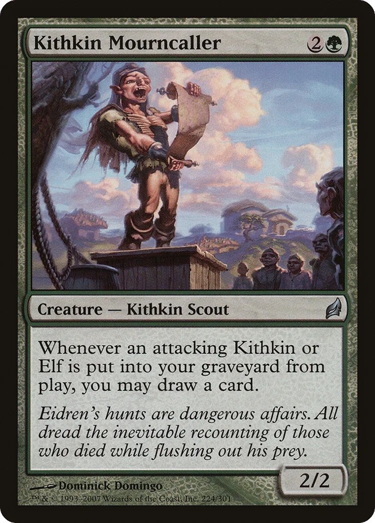 Kithkin Mourncaller · Lorwyn
