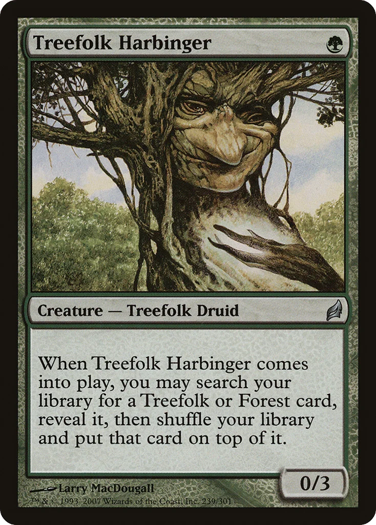 Treefolk Harbinger · Lorwyn