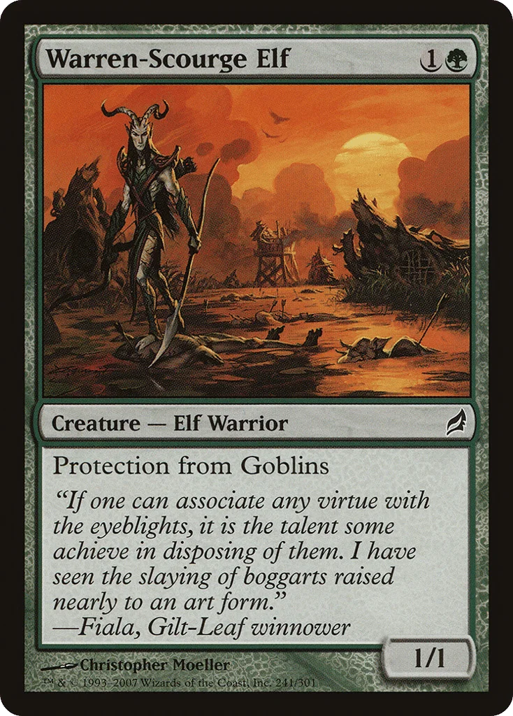 Warren-Scourge Elf · Lorwyn