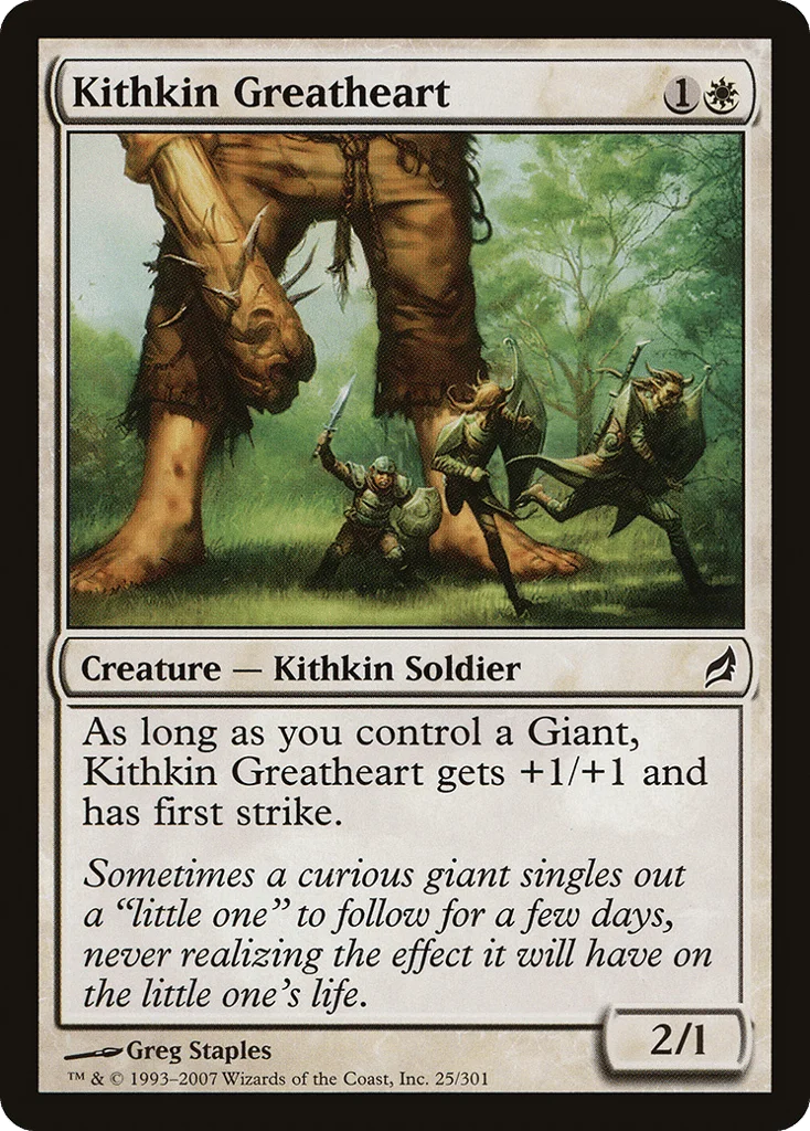 Kithkin Greatheart · Lorwyn