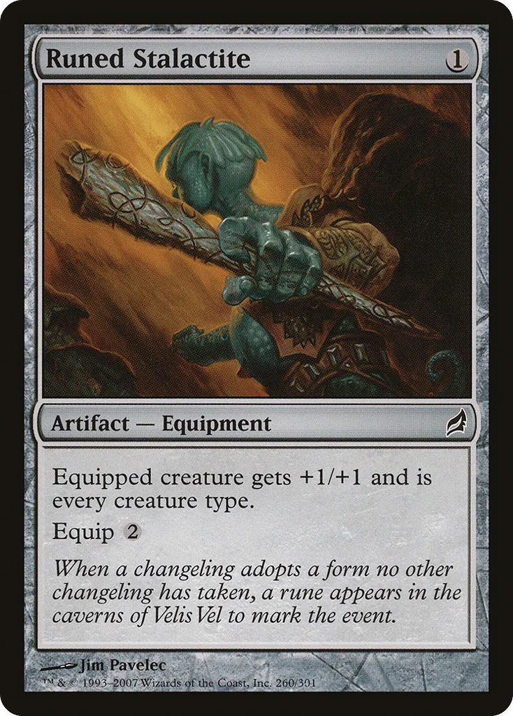 Runed Stalactite · Lorwyn