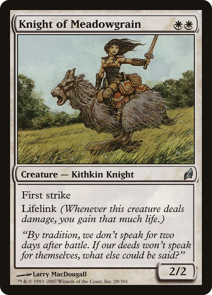 Knight of Meadowgrain · Lorwyn
