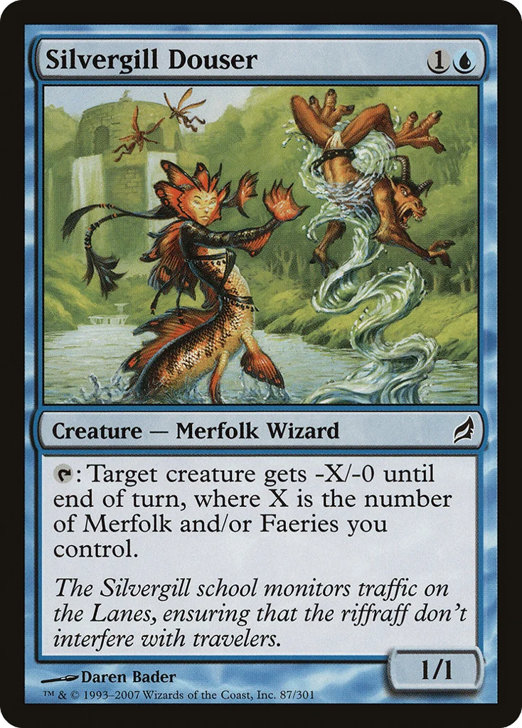 Silvergill Douser · Lorwyn