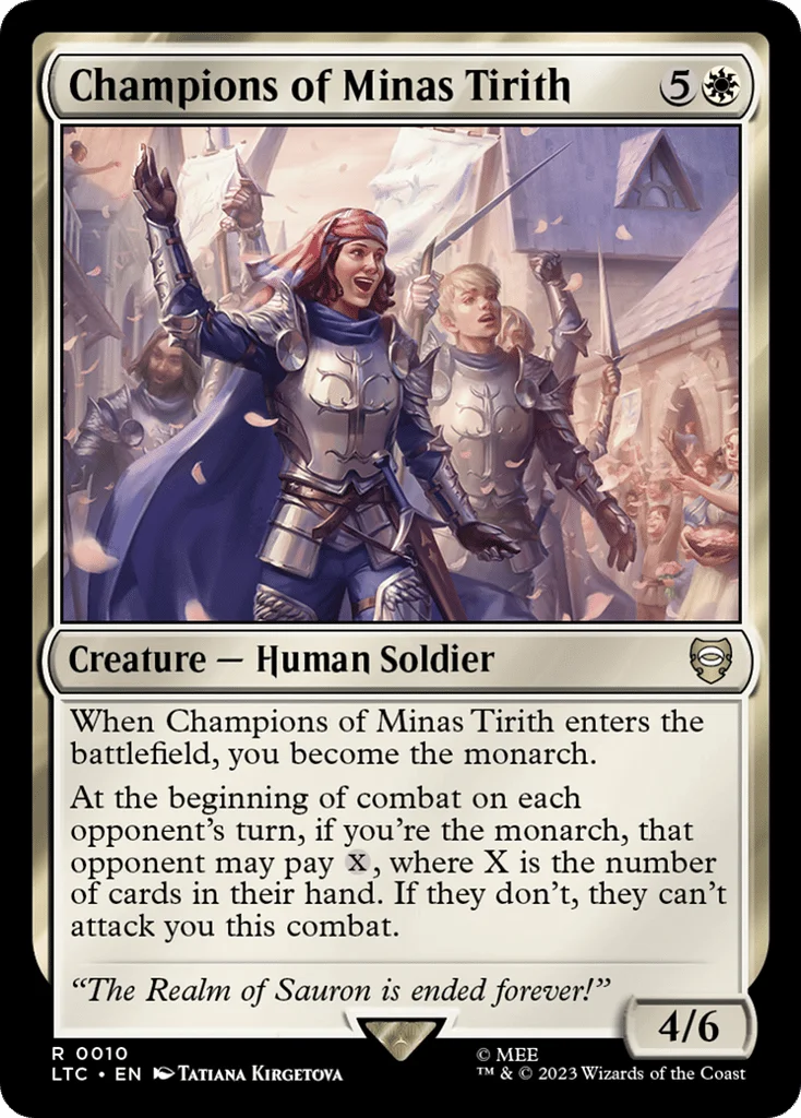 Champions of Minas Tirith · Tales of Middle-earth Commander
