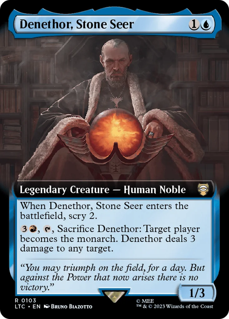 Denethor, Stone Seer · Tales of Middle-earth Commander