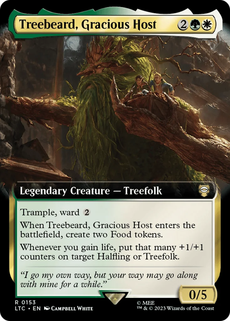 Treebeard, Gracious Host · Tales of Middle-earth Commander