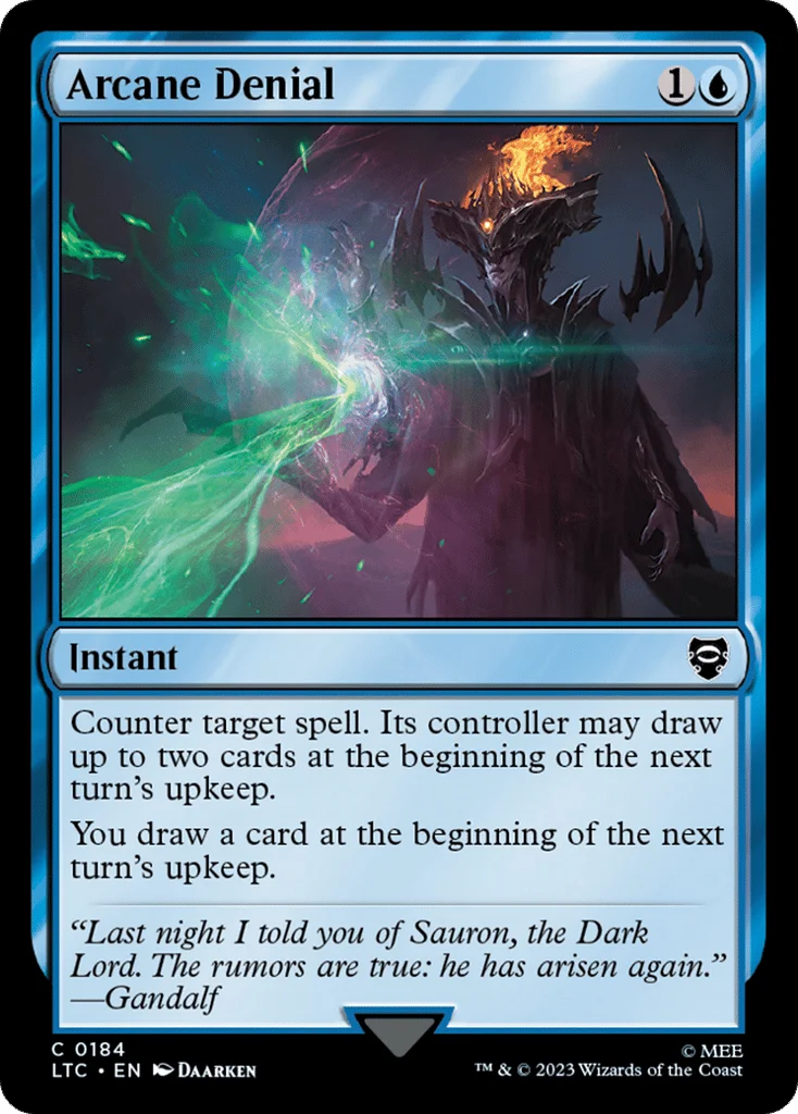 Arcane Denial · Tales of Middle-earth Commander