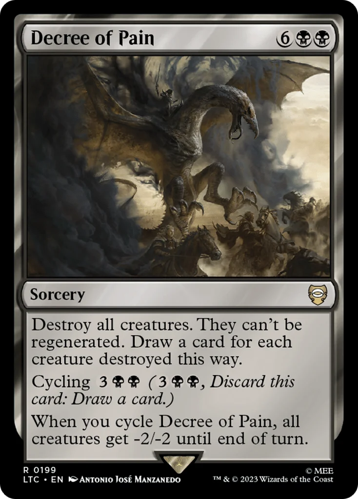Decree of Pain · Tales of Middle-earth Commander