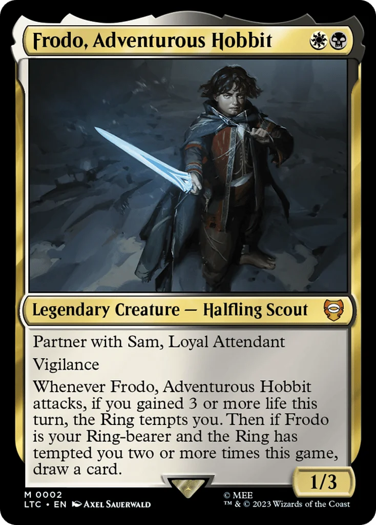Frodo, Adventurous Hobbit · Tales of Middle-earth Commander