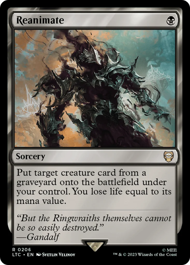 Reanimate · Tales of Middle-earth Commander