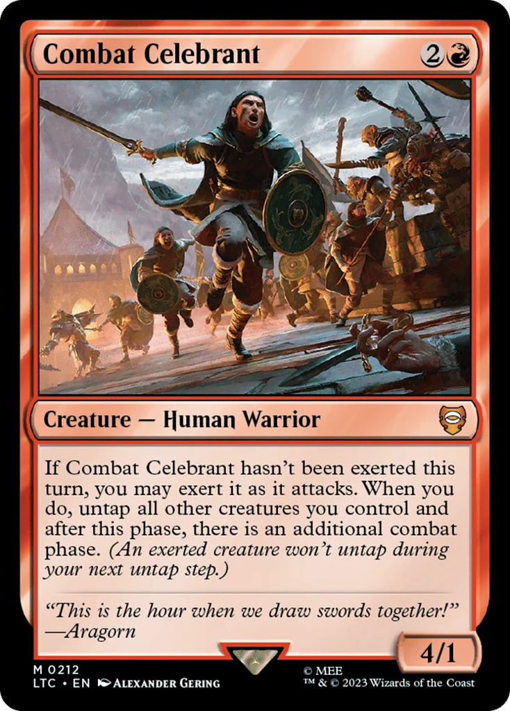 Combat Celebrant · Tales of Middle-earth Commander