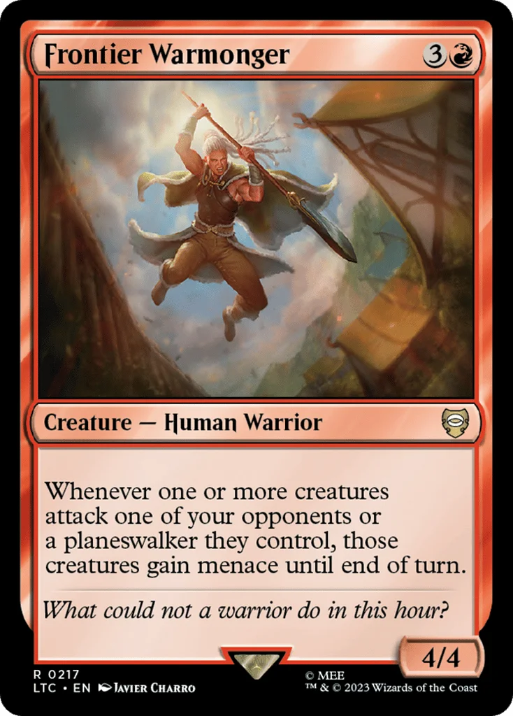 Frontier Warmonger · Tales of Middle-earth Commander
